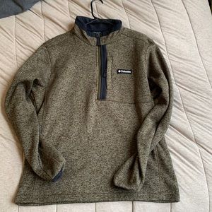 Mens Columbia 1/4-1/2 zip